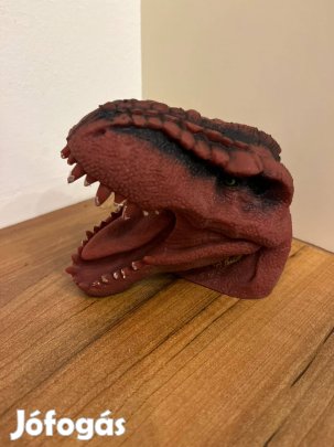 Dino játék T Rex kéz báb kesztyű puha játék gumi