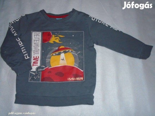 Dinó mintás hosszú ujjú felső 3-4 évesre (méret 104)