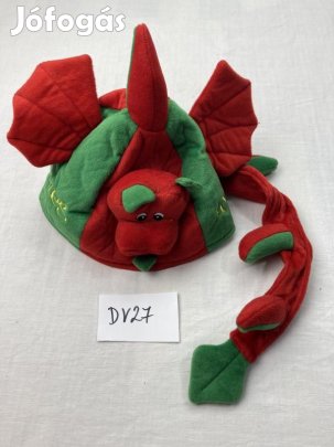 Dino sapka, dinoszaurusz sapka, dinoszaurusz jelmez kiegészítő DV27