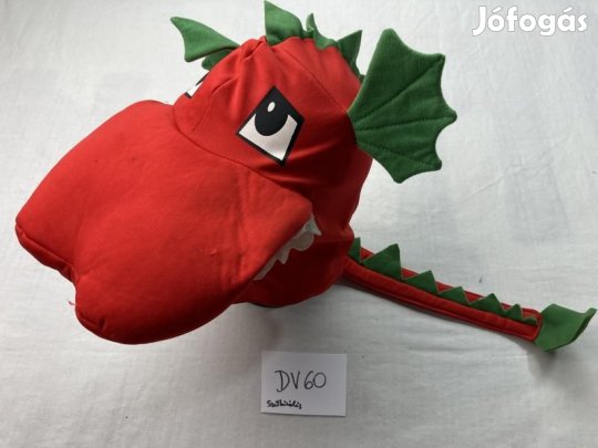 Dinoszaurusz fej, dinoszaurusz jelmez fej, dino fej DV60