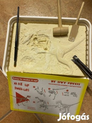 Dinoszaurusz kövület - Oktató és tanuló régészes játék
