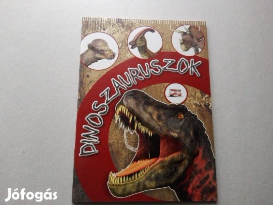 Dinoszauruszok-Teljesen Új ismeretterjesztő füzet gyermekeknek eladó!