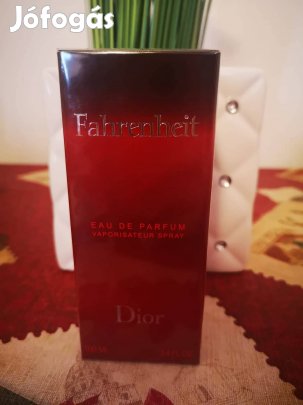 Dior fahrenheit férfi parfüm 100 ml új bontatlan
