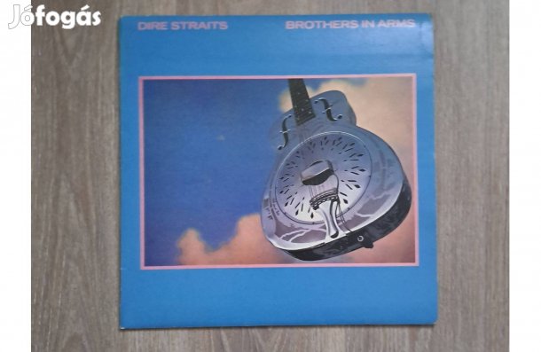 Dire Straits, Brothers in Arms LP, bakelit, vinyl nagylemez eladó és W