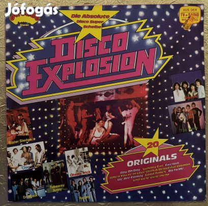 Disco Explosion német válogatás bakelit hanglemez