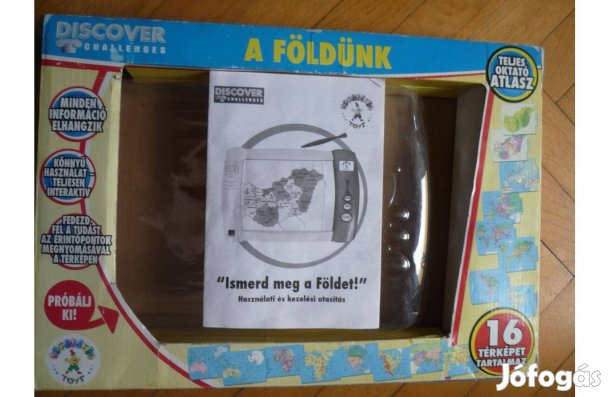 Discover Challenges A Földünk elemekkel működő társasjáték