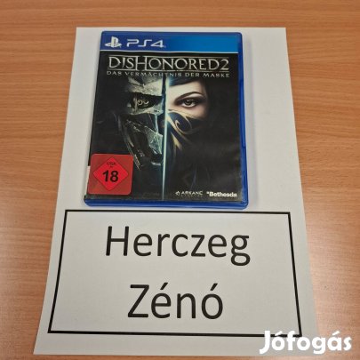 Dishonored 2 ps4