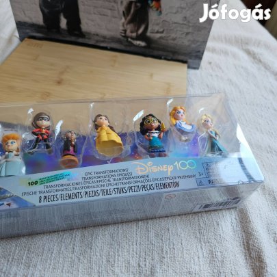 Disney 100 8 darabos disney figura új dobozos új dobozos