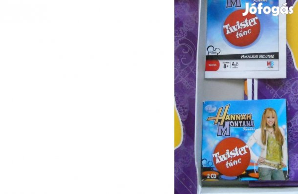 Disney Hannah montana 1 db CD,és útmutató a Twister tánchoz