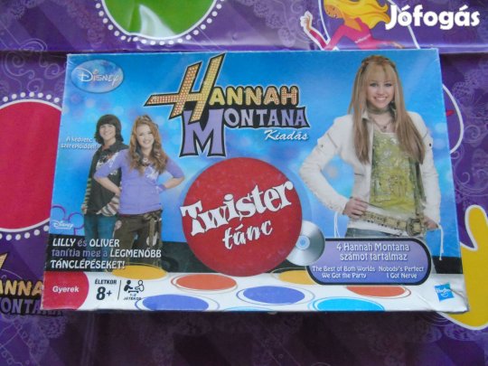 Disney Hannah montana Twister tánc 2 db CD-vel