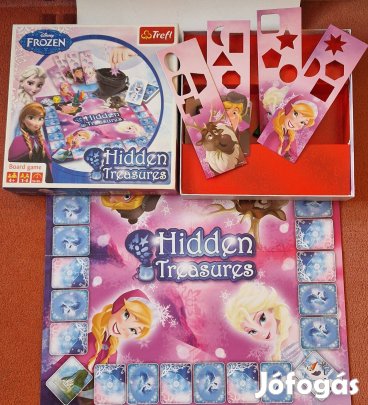 Disney Jégvarázs Frozen Hidden Treasures társasjáték
