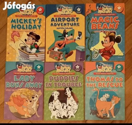 Disney Magic English Nyelvtanuló füzetek egyben