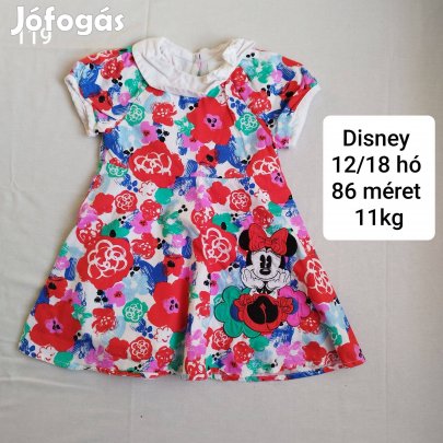Disney Minnie mintás ruha 86 méret