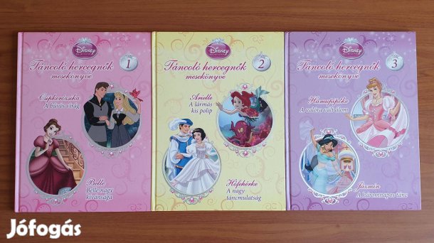 Disney Táncoló hercegnők mesekönyve könyvsorozat