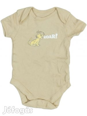 Disney Új (címke nélküli) Fiú Rövid ujjú / ujjatlan body (Méret: 80)