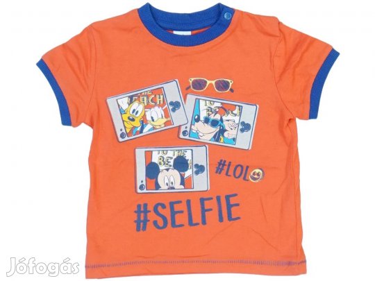 Disney Új (címkés) Fiú Póló (Méret: 86)