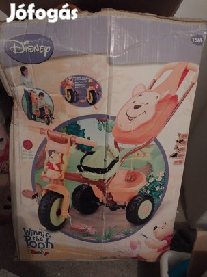 Disney Winnie the Pooh / Micimackó háromkerekű tricikli - Smoby