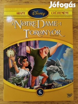 Disney - A Notre Dame -i toronyőr papírfeknis dvd 