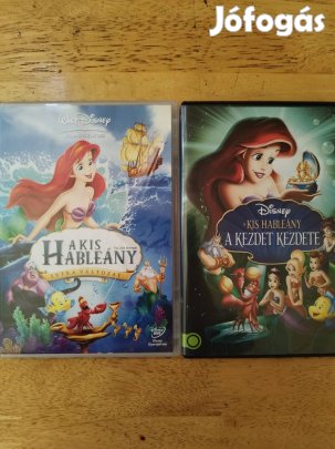 Disney - A kis hableány + A kezdet kezdete dvd 