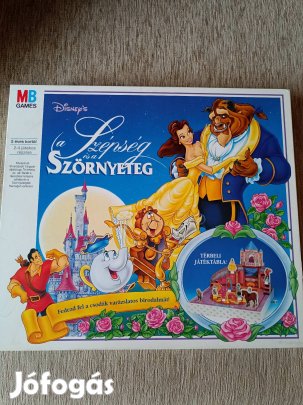 Disney ,,A szépség és a szörnyeteg"  társasjáték,  