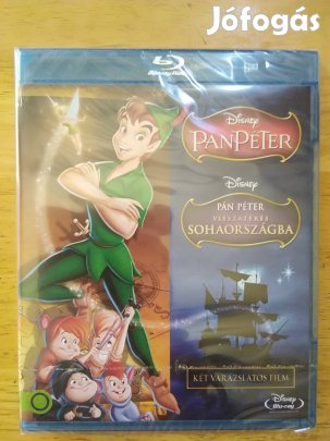 Disney - Pán Péter 1-2 blu-ray Új 