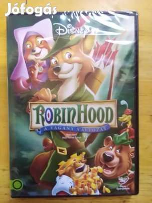 Disney - Robin Hood dvd Új 