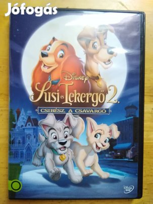 Disney - Susi és Tekergő 2 újszerű dvd 