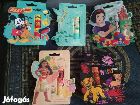 Disney ajakápolók - szájfény - vegán, ízesített