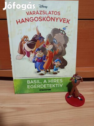 Disney hangoskönyv Basil a híres egérdetektív
