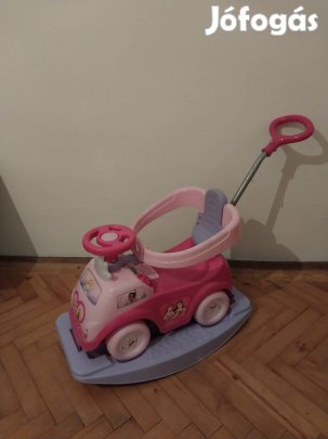 Disney hercegnős 2 az 1-ben bébitaxi / hintázó  tolókar