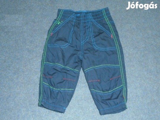 Disney kék és vékonyan bélelt nadrág 3-6 hó (méret 68)