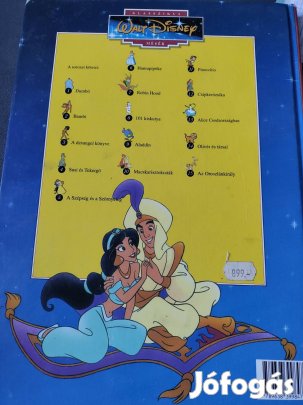 Disney klasszikus sorszámozott könyv -Aladdin