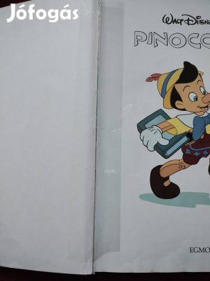 Disney klasszikus sorszámozott könyv- Pinocchio
