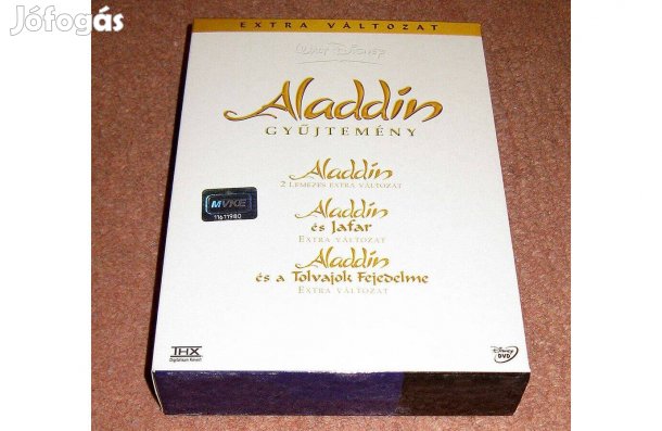 Disney mese DVD diszdobozos Aladin 2 dvd