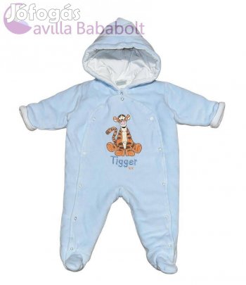 Disney pamut kapucnis meleg overál, Méret 68-as (3-6 hó), fd