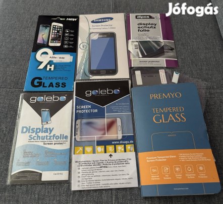 Display védô folia, üveg