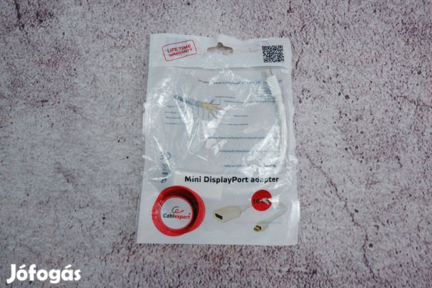 Displayport mini Displayport átalakító adapter fehér