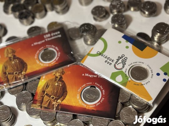 Díszcsomagolásos Magyar Tűzoltóság és Családok éve Emlékérme