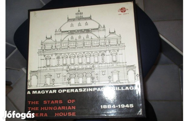 Díszdobozos A Magyar Operaszínpad csillagai bakelit lemez album eladó