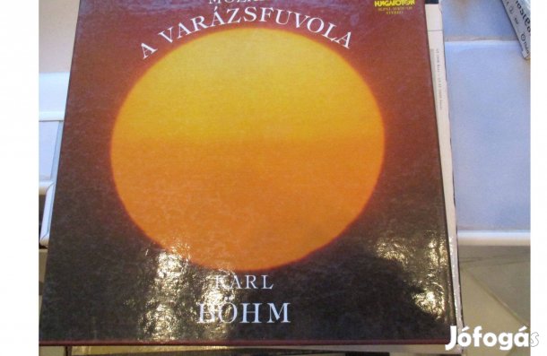 Díszdobozos A Varázsfuvola bakelit hanglemez album eladó