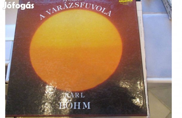 Díszdobozos A Varázsfuvola bakelit hanglemez album eladó