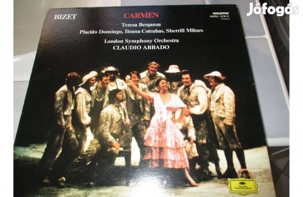 Díszdobozos Carmen bakelit hanglemez album eladó