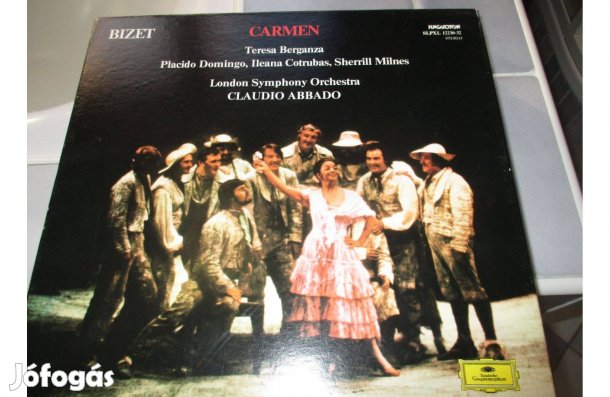 Díszdobozos Carmen bakelit hanglemez album eladó