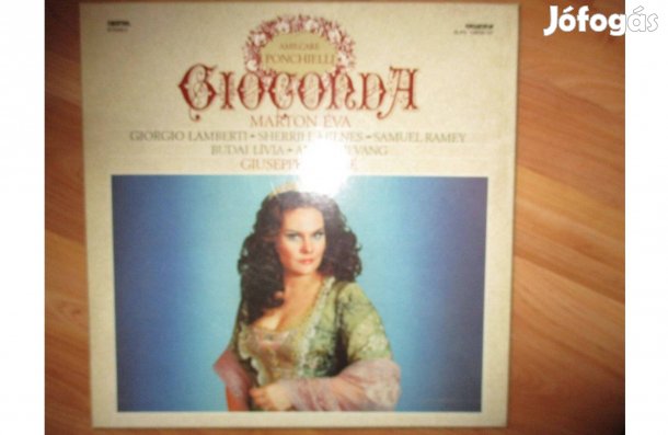 Díszdobozos Gioconda bakelit hanglemez album eladó