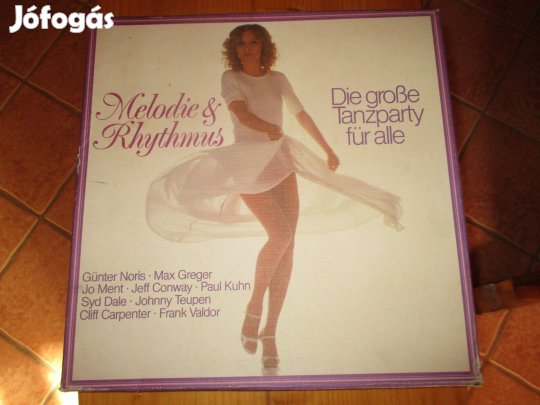 Díszdobozos Melody & Rhythmus bakelit hanglemez album eladó