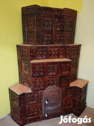 Díszes cserépkályha