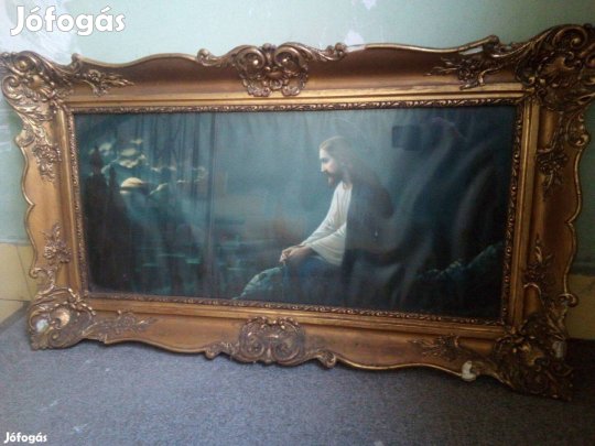 Diszes keretű kép eladó