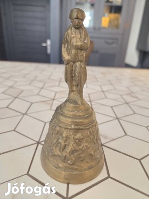 Díszes réz csengő