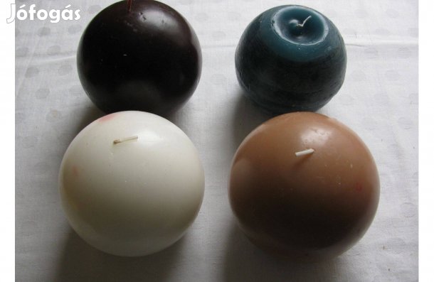 Díszgyertya , 9 db , különböző formájú