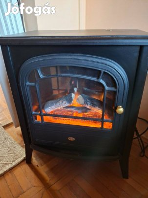 Díszkandalló, elektromos, Győrben